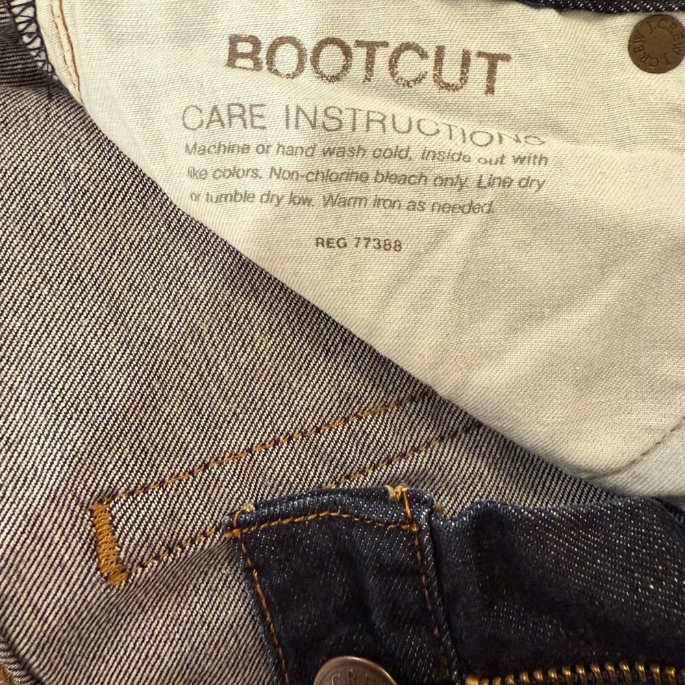 J Crew High Rise Bootcut jeans size 28 tall - Picture 4 of 5